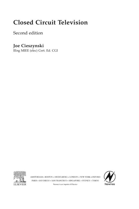 Cover image for book Closed Circuit Television: CCTV Installation, Maintenance and Operation