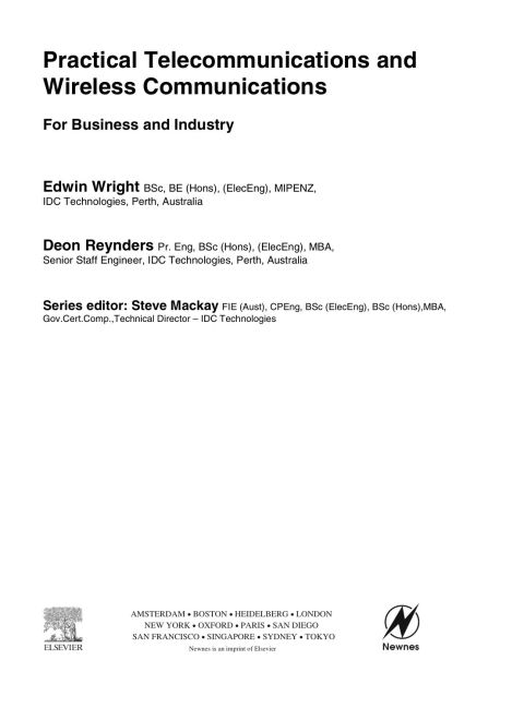 [1825 days] Practical Telecommunications and Wireless Communications: For Business and Industry