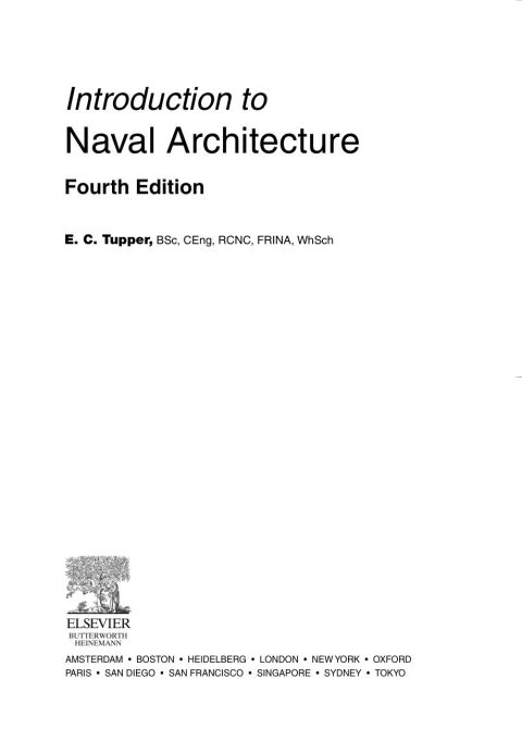 [1825 days] Introduction to Naval Architecture: Formerly Muckle's Naval Architecture for Marine Engineers