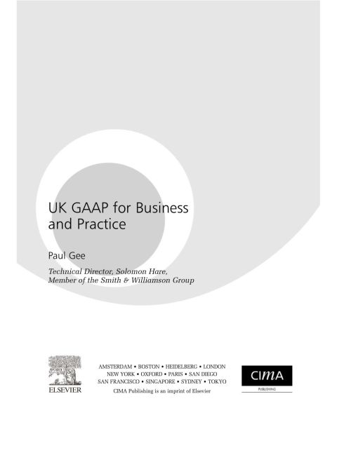 Cover image for book UK GAAP for Business and Practice
