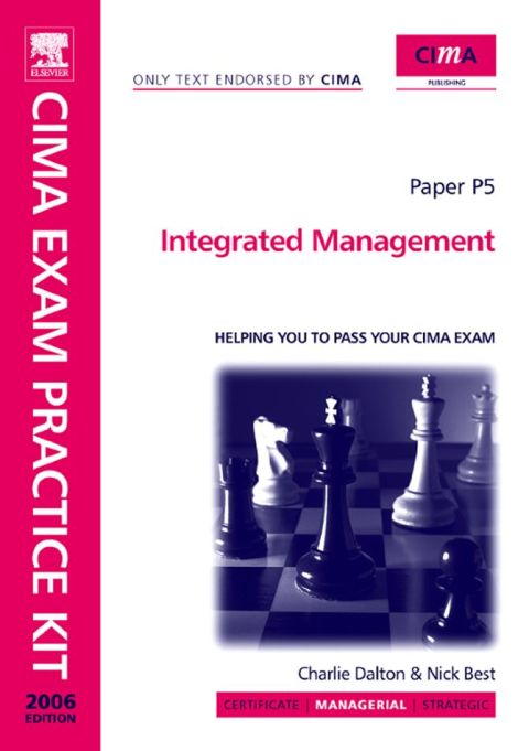 Cover image for book CIMA Exam Practice Kit Integrated Management