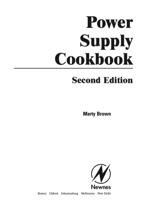 Cover image for book Power Supply Cookbook