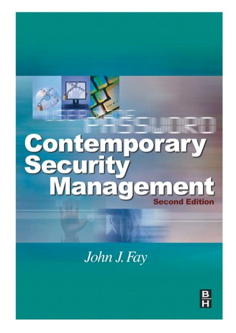 Cover image for book Contemporary Security Management