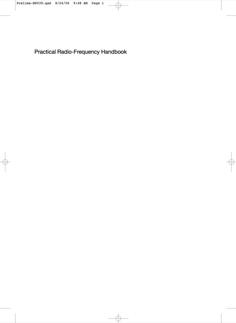 Cover image for book Practical RF Handbook