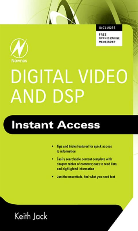 Cover image for book Digital Video and DSP: Instant Access: Instant Access