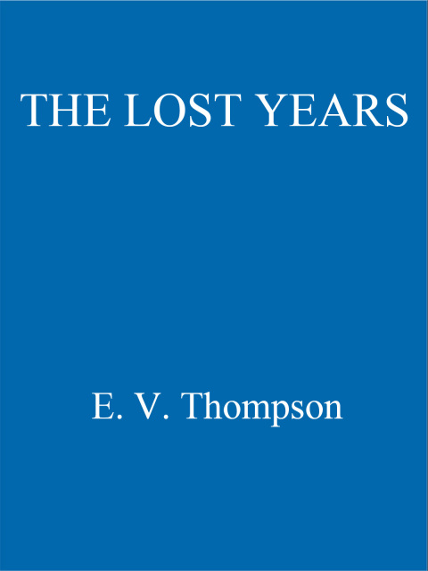 Cover image for book The Lost Years