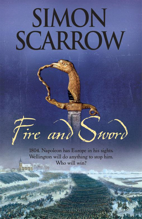 Cover image for book Fire and Sword (Wellington and Napoleon 3)