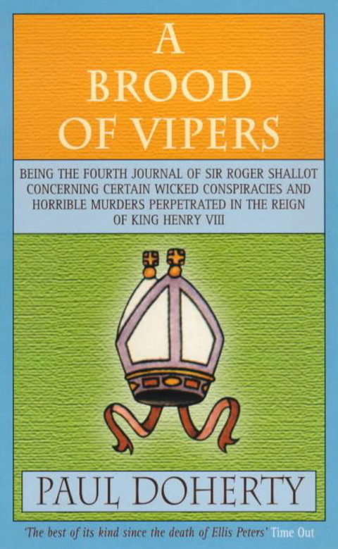 Cover image for book A Brood of Vipers (Tudor Mysteries, Book 4)