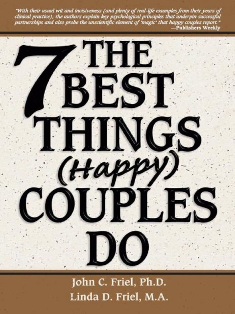Cover image for book The 7 Best Things Happy Couples Do...plus one