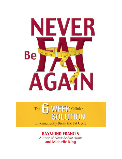 Cover image for book Never Be Fat Again