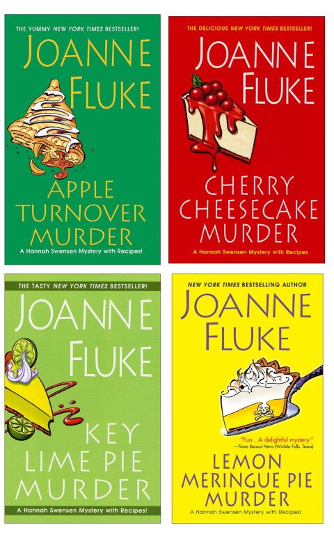 Cover image for book Apple Turnover Murder Bundle with Key Lime Pie Murder, Cherry Cheesecake Murder, and Lemon Meringue Pie Murder