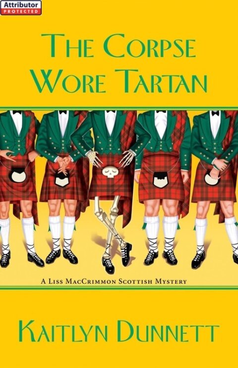 Cover image for book The Corpse Wore Tartan