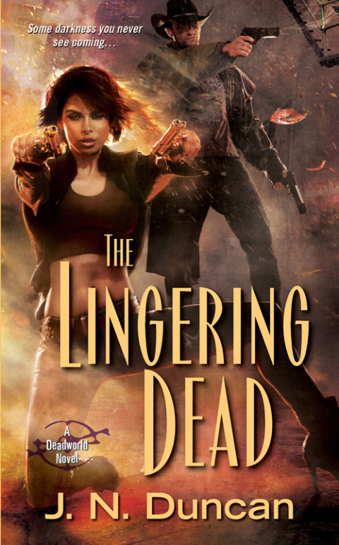 Cover image for book The Lingering Dead