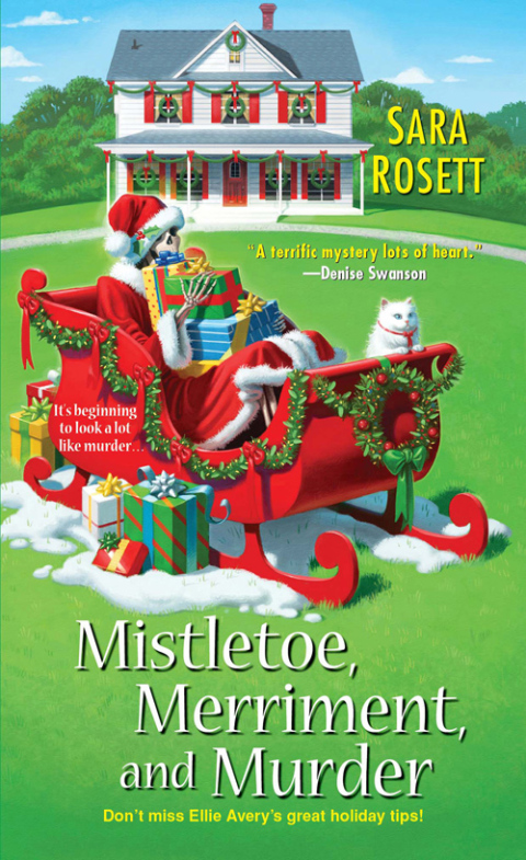 Cover image for book Mistletoe, Merriment, and Murder