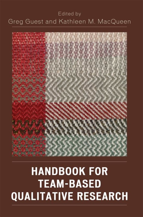 Cover image for book Handbook for Team-Based Qualitative Research