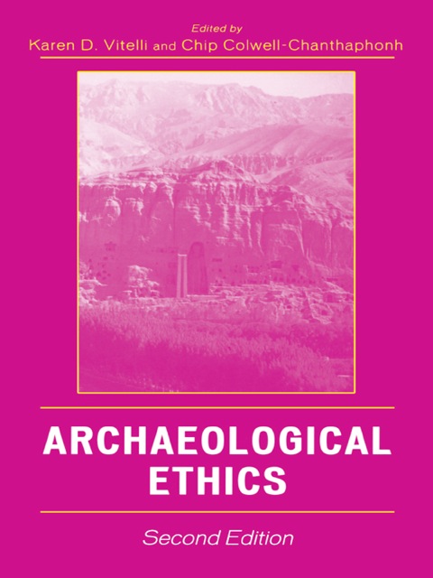 Cover image for book Archaeological Ethics