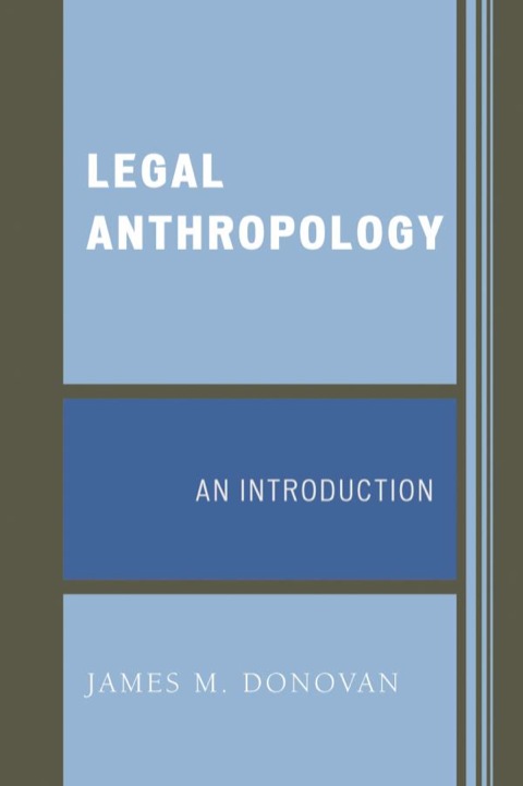 Cover image for book Legal Anthropology