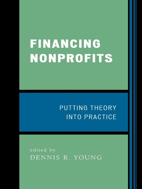 Cover image for book Financing Nonprofits