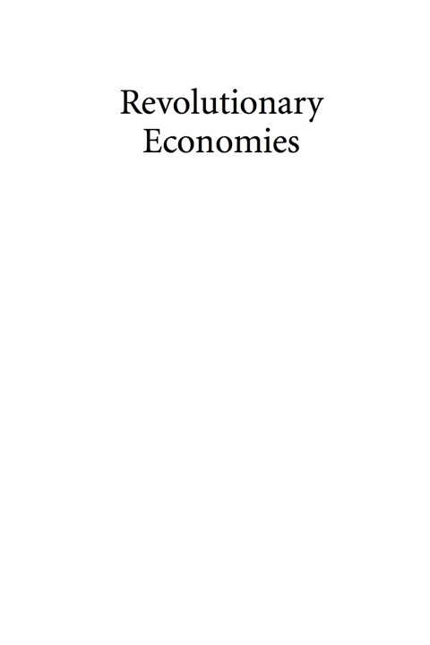Cover image for book Revolutionary Economies