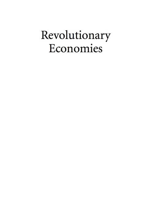 Cover image for book Revolutionary Economies