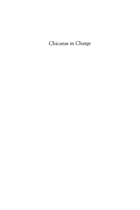 Cover image for book Chicanas in Charge