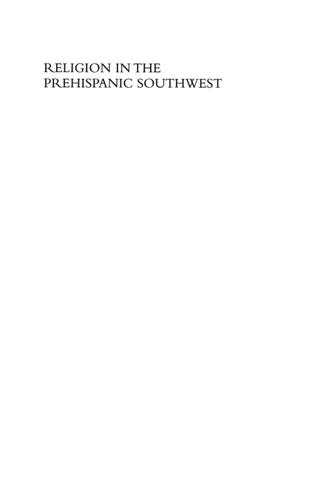 Cover image for book Religion in the Prehispanic Southwest