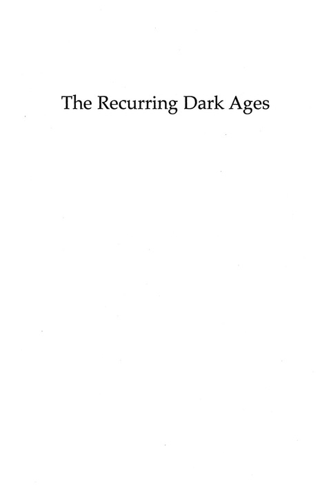 Cover image for book The Recurring Dark Ages