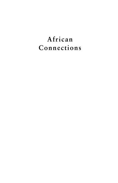 Cover image for book African Connections