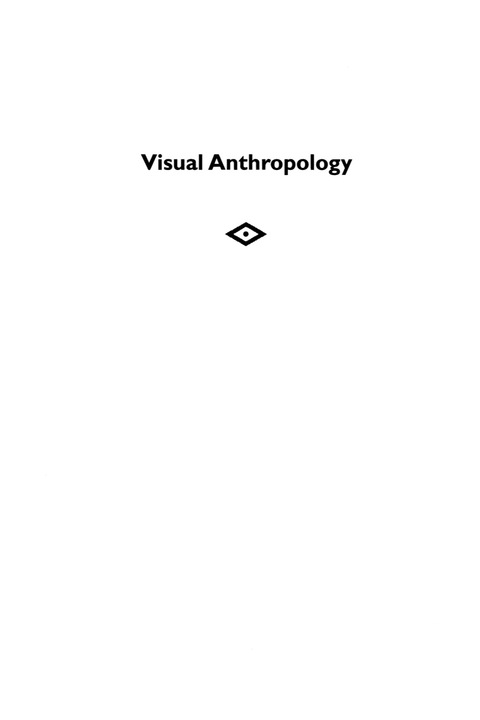 Cover image for book Visual Anthropology