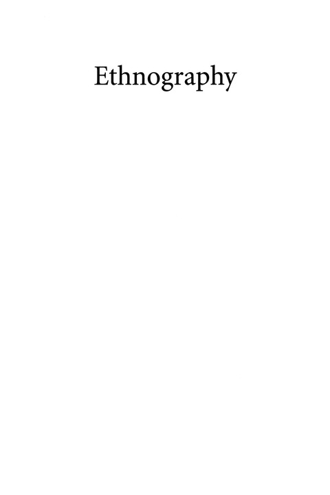Ethnography 