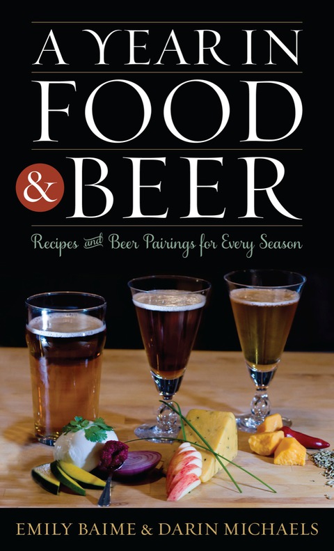Cover image for book A Year in Food and Beer