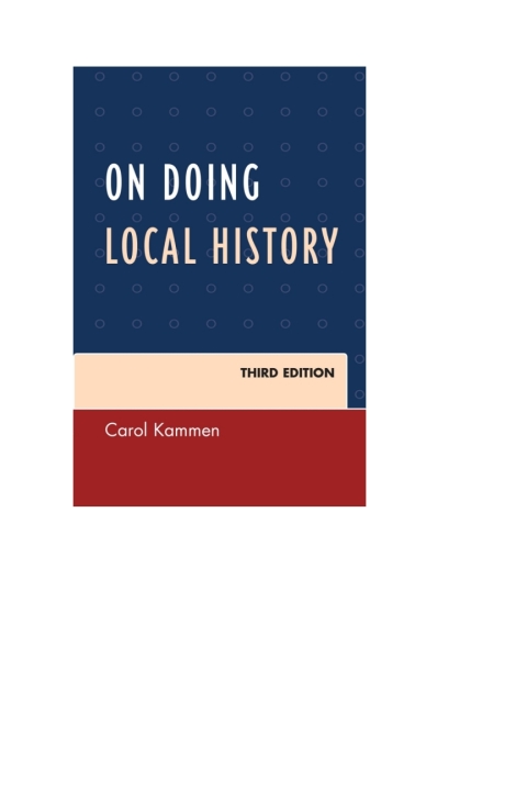 Cover image for book On Doing Local History
