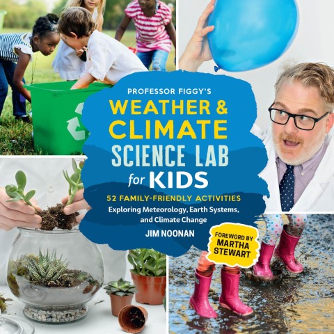 Cover image for book Professor Figgy's Weather and Climate Science Lab for Kids