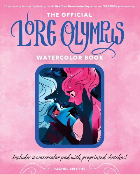 Cover image for book The Official Lore Olympus Watercolor Book