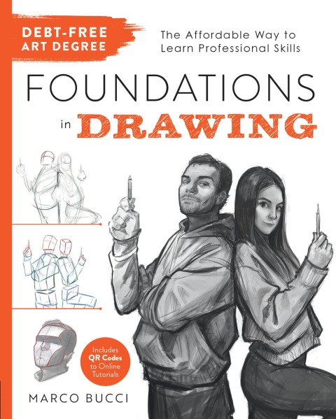 Cover image for book Debt-Free Art Degree: Foundations in Drawing