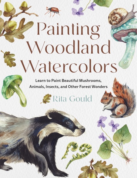 Cover image for book Painting Woodland Watercolors