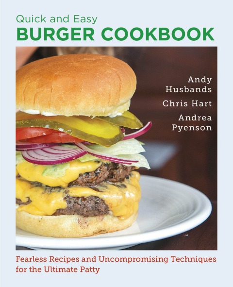 Cover image for book Quick and Easy Burger Cookbook