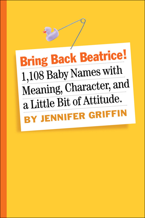 Cover image for book Bring Back Beatrice!