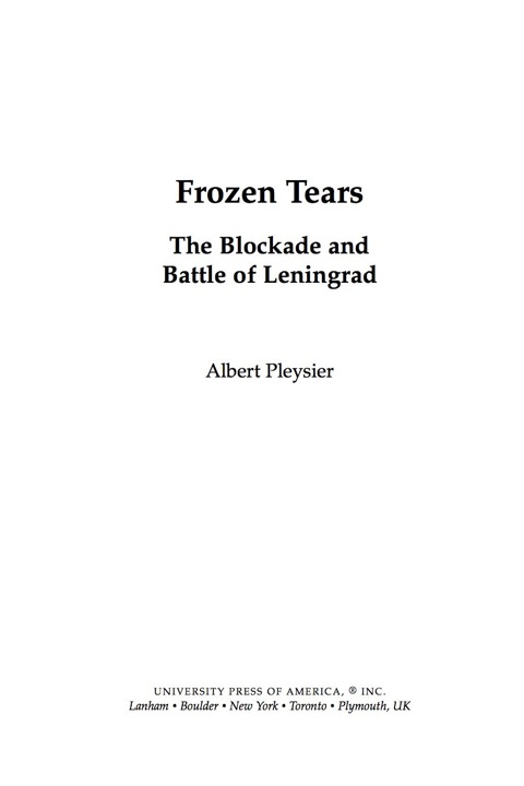 Cover image for book Frozen Tears