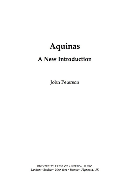 Cover image for book Aquinas