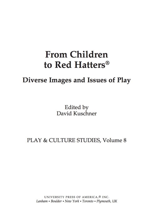 Cover image for book From Children to Red Hatters