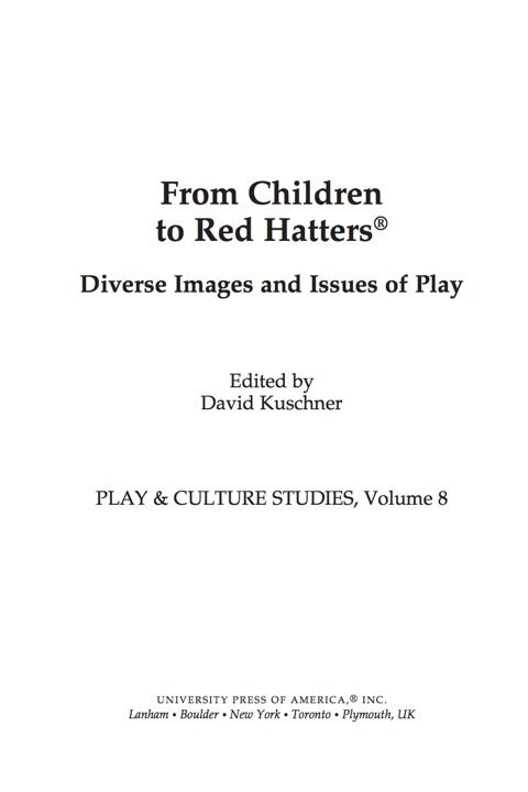 Cover image for book From Children to Red Hatters