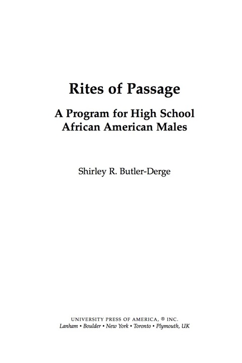 Cover image for book Rites of Passage