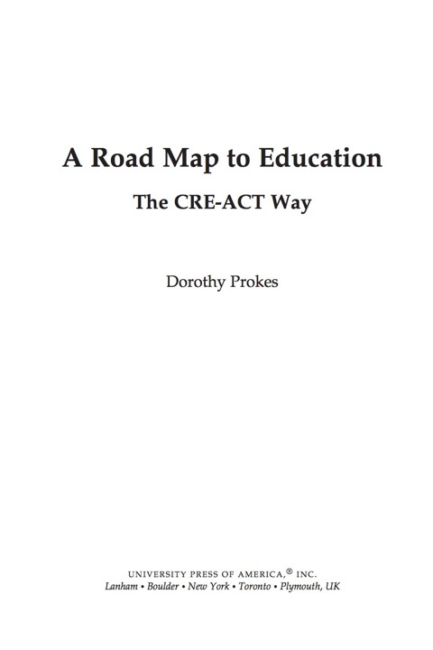 Cover image for book A Roadmap to Education