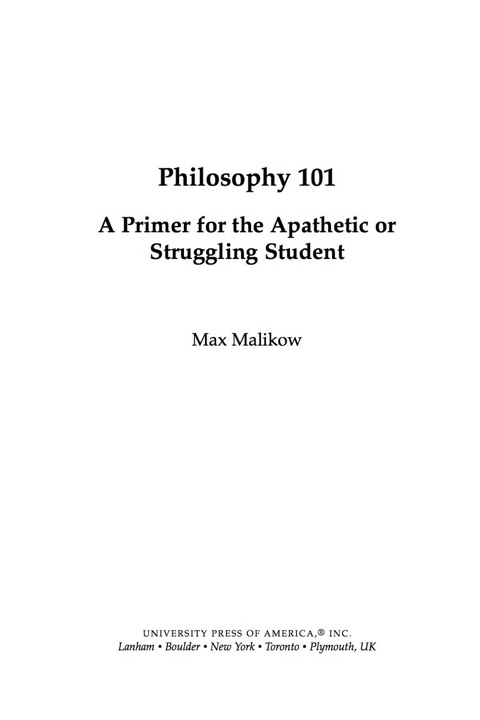 Cover image for book Philosophy 101