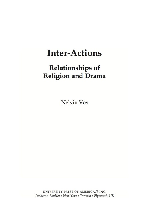 Cover image for book Inter-Actions