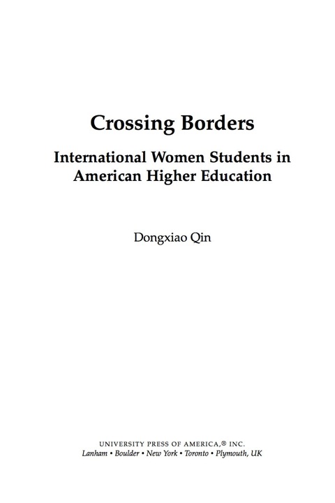 Cover image for book Crossing Borders