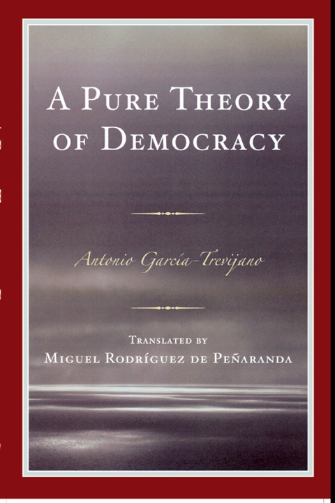 Cover image for book A Pure Theory of Democracy