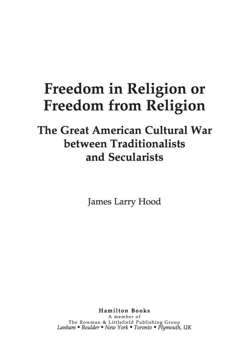 Freedom in Religion or Freedom from Religion 