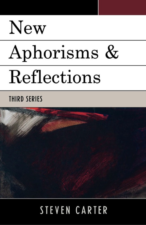 Cover image for book New Aphorisms & Reflections
